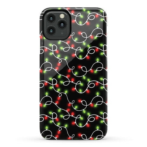 Christmas Lights Pattern Phone Case
